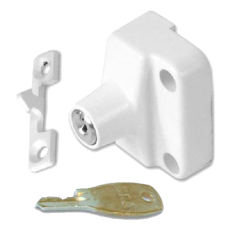 ERA 904 Automatic Window Snap Lock  Cut Key  - White