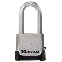 MASTER LOCK Excell Combination Padlock With Backup Key 56mm - Silver