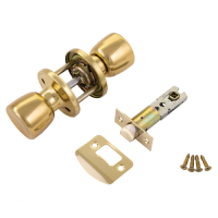 ERA 170 Passage Knobset  - Electro Brass