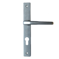 HOPPE Frankfurt UPVC Lever Door Furniture  - Silver