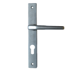 HOPPE Frankfurt UPVC Lever Door Furniture  - Silver