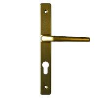 HOPPE Frankfurt UPVC Lever Door Furniture  - Gold