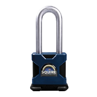 SQUIRE Stronghold Long Shackle Padlock Body Only To Take Scandinavian Oval Insert 50mm Slot
