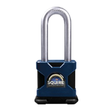 SQUIRE Stronghold Long Shackle Padlock Body Only To Take Scandinavian Oval Insert 50mm Tang