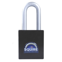SQUIRE Stronghold Long Shackle Padlock Body Only To Take Half Euro Cylinder 55mm