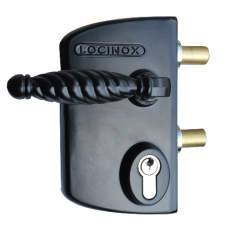 LOCINOX LCPX Surface Mounted Gate Lock LX10 10mm 30mm - Silver