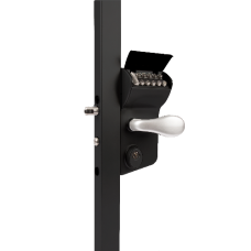 LOCINOX Vinci Surface Mounted Mechanical Code Gate Lock LMKQ40 V2 - Black
