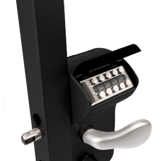 LOCINOX Free Vinci Surface Mounted Mechanical Code Gate Lock LFKQ40 X1  - Black