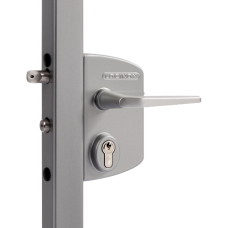 LOCINOX Surface Mounted Gate Lock LAKQ4040 U2 40mm 60mm - Silver