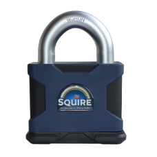 SQUIRE SS100S Stronghold Open Shackle Dual Cylinder Padlock Each Cylinder On Same Key/Keyed Alike
