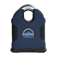 SQUIRE SS100CS Stronghold Closed Shackle Dual Cylinder Padlock Each Cylinder On A Different Key/Keyed To Differ