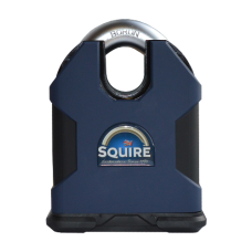 SQUIRE SS100CS Stronghold Closed Shackle Dual Cylinder Padlock Each Cylinder On A Different Key/Keyed To Differ