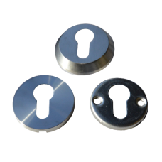 HOOPLY  Security Escutcheon  - Stainless Steel