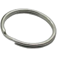 ALDRIDGE Split Rings 13mm - Chrome Plated