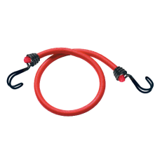 MASTER LOCK Twin Wire Bungee Cord Set of Two 60cm x 8mm - Red