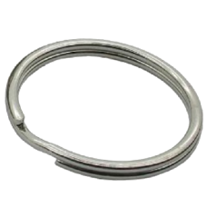 ALDRIDGE Split Rings 20mm - Chrome Plated