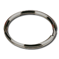 ALDRIDGE Split Rings 25mm - Chrome Plated