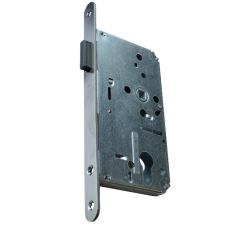 BONAITI SERRATURE DIN Standard Magnetic Euro Lock  - Polished Stainless Steel