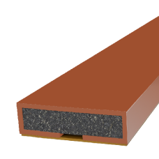 FIRESTOP 2.1m Intumescent Strip - Fire Only 10mm x 4mm  - Brown