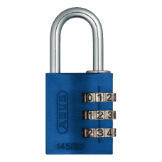 ABUS 145/30 Travel Light Combination Padlock  - Blue