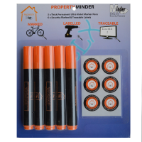 MINDER Property Minder Pack with UV Pens 5 Pack