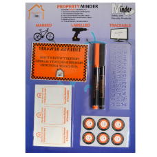 MINDER Ultimate Property Marking Pack Permanent Ink & UV