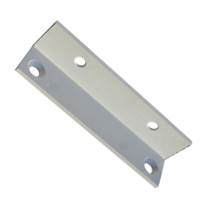 GEZE OL Line Angled Fixing Plate To Suit Timber Frames  - White