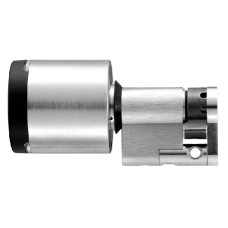 EVVA AirKey Euro Half Proximity Cylinder Sizes 31mm to 92mm  - Nickel Plated