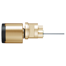 EVVA AirKey Rim Proximity Cylinder  - Polished Brass