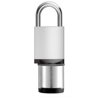 EVVA AirKey Proximity Open Shackle Padlock Sizes 30mm to 90mm  - Nickel Plated
