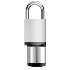 EVVA AirKey Proximity Open Shackle Padlock Sizes 30mm to 90mm  - Nickel Plated