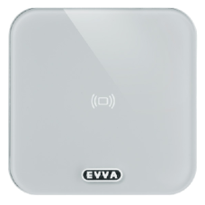 EVVA AirKey Proximity Wall Reader Flush  - Silver