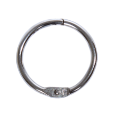 TUTEMANN Hinged Jailers Ring 57mm - Nickel Plated