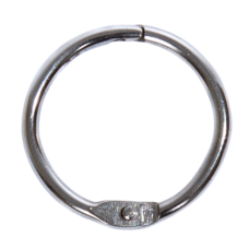 TUTEMANN Hinged Jailers Ring 80mm - Nickel Plated
