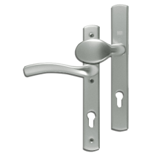 WINKHAUS Palladio XL 92 Lever/Fixed Pad UPVC Furniture  Right Handed - Silver