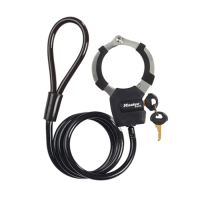 MASTER LOCK 8275EURDPRO Keyed Cable Street Cuff Lock - Black MASTER LOCK 8275EURDPRO Keyed Cable Street Cuff Lock - Black