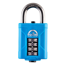 SQUIRE CP40S & CP50S All-Weather Combination Padlock 40mm  - Stainless Steel