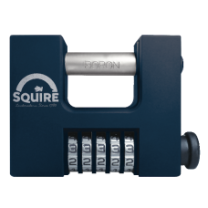 SQUIRE CBW85 85mm High Security Combination Sliding Shackle Padlock  - Hardened Steel