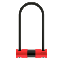 Abus Alarm 440A - D Lock 230mm Shackle - Red