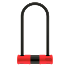 Abus Alarm 440A - D Lock 230mm Shackle - Red