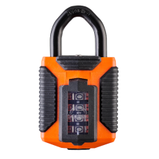 SQUIRE CP50/ATL - All Terrain Combination Padlock Open Shackle  - Orange