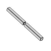 DORMAKABA Split Spindle To Suit SVP Lock 45-59mm Door Thickness 90050056619