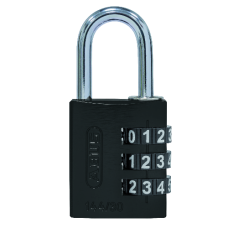 ABUS 144 30 Combination Padlock 30mm Body - Black