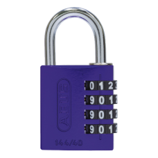 ABUS 144 40 Combination Padlock 40mm Body - Purple