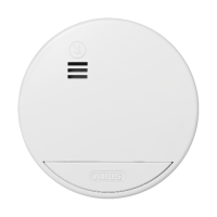 ABUS RWM90 Battery Powered Smoke Alarm 89520 - White