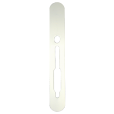 SASHSTOP Torchguard Door Handle Protector Discreet 300mm x 40mm Short Below/Below 224201 - White