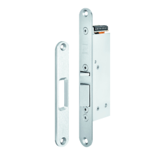 ABLOY Eff 351U80 Monitored Electric Lock 12V DC Fail Unlocked With 44mm Strike Plate - Stainless Steel