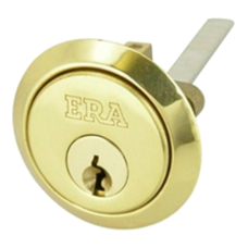 ERA 862 6 Pin Rim Cylinder Keyed To Differ 862-31 - Polished Brass