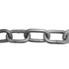 ENGLISH CHAIN Hot  Welded Steel Chain 6.5mm 15m - Galvanised