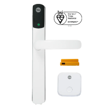YALE Conexis L2 British Standard Smart Lock With Access Module and Hub SD-L2000- - White